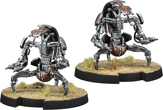 Asmodee Star Wars: Legion Droidekas Unit Expansion - Tabletop Miniatures Game Strategy Game for Kids and Adults Ages 14+ 2 Players 90 Min Playtime