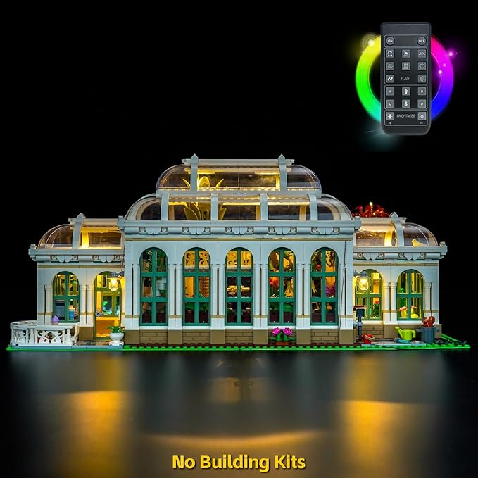 BrickBling LED Light Compatible with Lego The Botanical Garden Creative Lighting Kit Compatible with Lego 21353-No Bricks (RC Version Light)