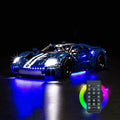 Upgraded Light Kit Compatible with Lego Technic 2022 Ford GT 42154 Car Model Remote Control Compatible with 42154 (Model Not Included)