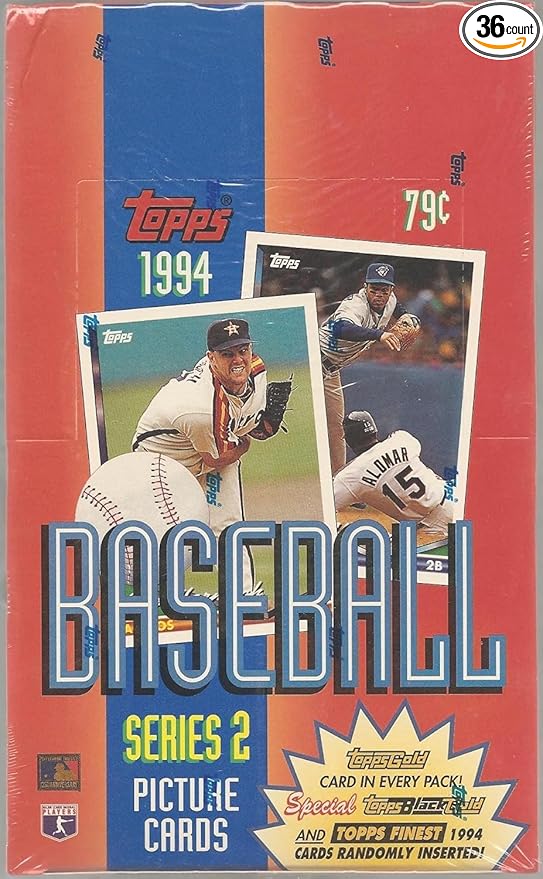 1994 Topps Series 2 Baseball Cards Box