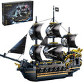 Pirate Ship Building Set for Adults &amp Kids 8-12 Black Pearl Inspired Ship Model Kit with 3-Mast Sails Collectible Pirate Boat for Display Home Office Decor Birthday Easter Gift (801 PCS)