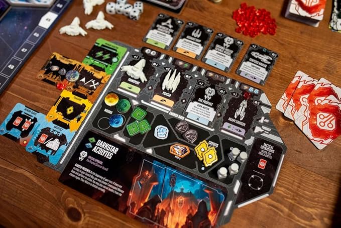 Lucky Duck Games Andromeda's Edge Escalation Expansion | Strategy Game Includes Additional Player Factions and Modules | 1-5 Players Ages 14+ | Duration 40-200 Minutes