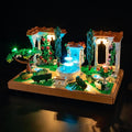 LED Light Set Compatible with Lego 10359 Fountain Garden Icons Building Blocks Model - Model Set NOT Included