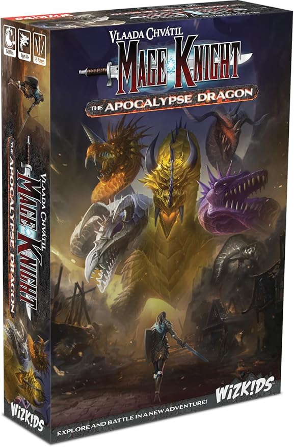 Mage Knight: The Apocalypse Dragon - Expansion Set | Board Game