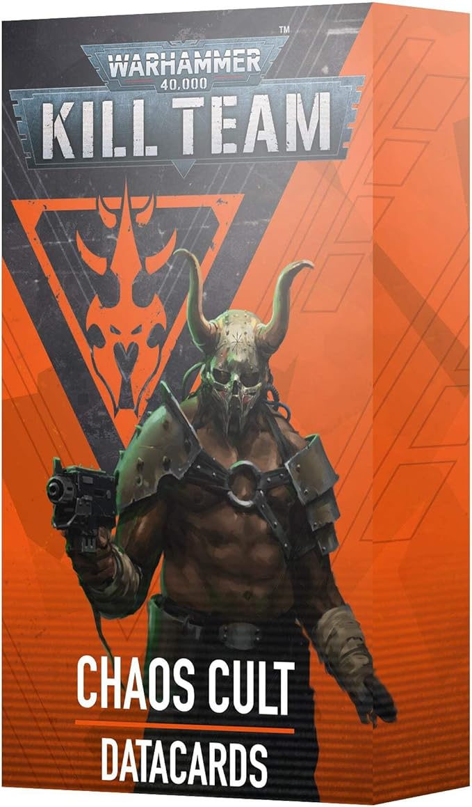 Games Workshop - Warhammer 40000 - Kill Team: Datacards - Chaos Cult (2024 Edition)