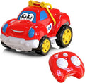 Toddler Remote Control Car Pickup Truck Toy for Kid Cartoon RC Vehicle for Toddlers 1-3 Durable Construction for Boys &amp Girls