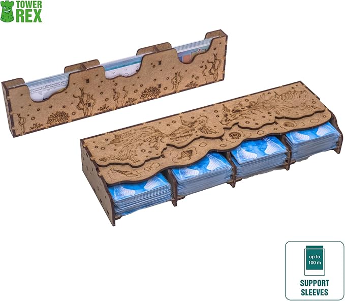Towerrex Organizer for Finspan Board Game Insert for Finspan Board Game