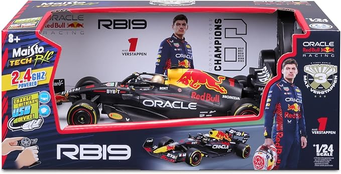 Maisto Tech R/C 1:24 2023 Oracle Red Bull Racing RB19 Verstappen #1
