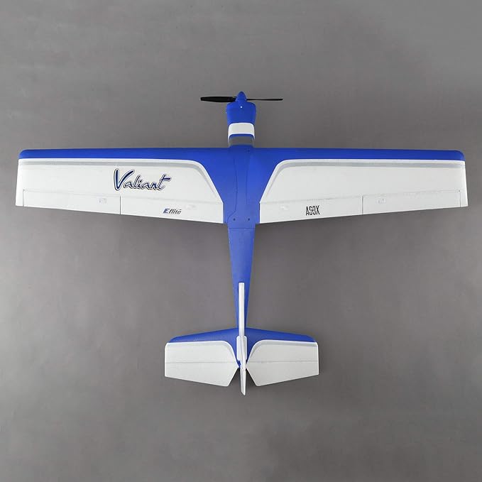 E-flite RC Airplane Valiant 1.3m BNF Basic Transmitter Battery and Charger Not Included with AS3X and Safe Select EFL49500
