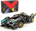 PIKARO Sports Race Car Building Set for Boys &amp Adults 1:14 MOC Toys Racing Model Car Kits Birthday Gifts for Kids Teen Age 8-14 12-16