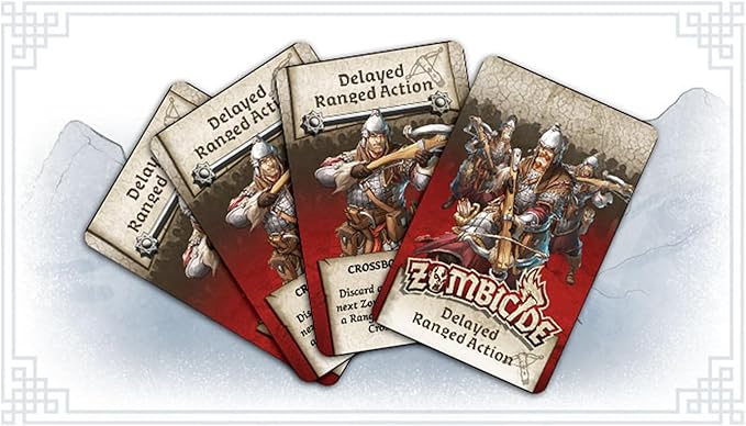 Zombicide White Death: Crossfire Pack - Add New Guards &amp Zombies to Your Games! Cooperative Strategy Game with Tabletop Miniatures Ages 14+ 1-6 Players 1 Hour Playtime Made by CMON