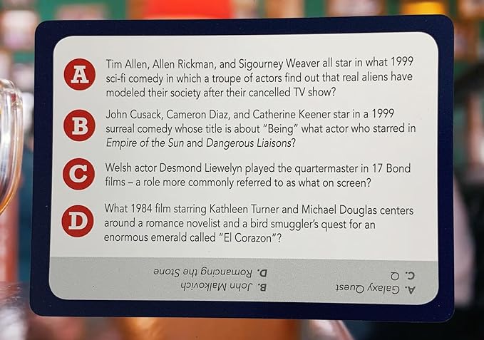 You Gotta Know Movies - Trivia Game