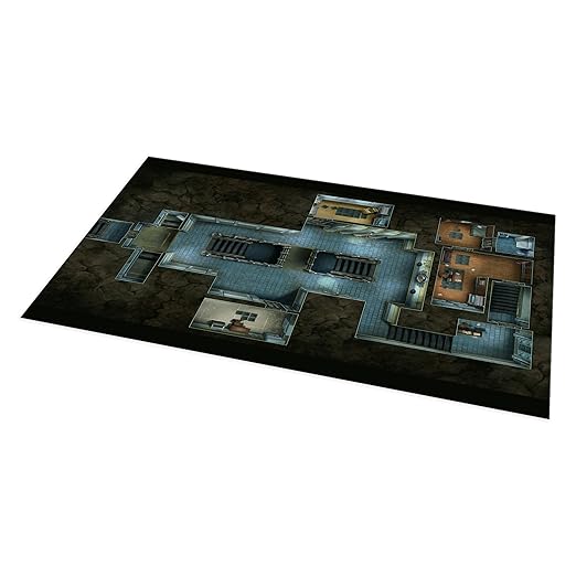 Modiphius Entertainment: Fallout: The Roleplaying Game - Map Pack 1: Vault - RPG Accessory 32 Page Softcover Booklet &amp 4 Double-Sided Poster Maps