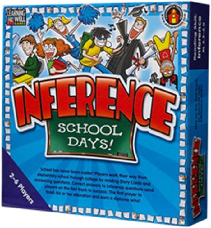 Edupress Inference School Days Game Blue Level (EP60801)