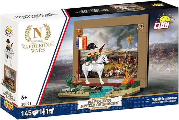 COBI Napoleonic Wars Napoleon - Battle of Moscow Building Set 145 Pieces