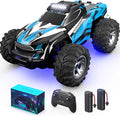 Remote Control Car for boys 1:16 Scale All Terrain RC CarsHigh Speed 25Km/h Fast Car with Colorful Led Light and spray 2x1300mAh Rechargeable Battery RC Truck Toy Car Gift for Teen Boys Girl Kids