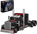 Mould King Semi Truck Toys Building Sets Collectible Trucks Vehicle Trailer Model Build and Display 10037 STEM Project Blocks Kits Decor for Adults and Aged 14+ (1814 Pieces)