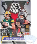 2024 Mosaic Football Blaster Box with 36 Total Trading Cards + 6 Toploaders + StreetCards Magnet!