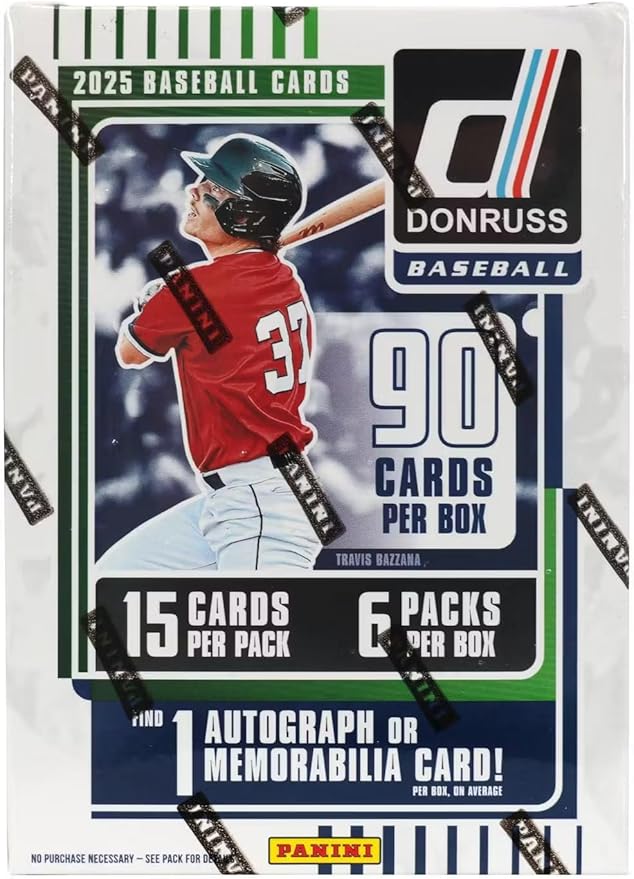 Hobby Exclusive 2025 Panini Donruss Baseball Blaster Box HOFBC