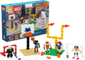 PLUS PLUS Learn to Build Set Interlocking Mini Building Blocks 3D Puzzle Construction Stem Toy for Kids - Sports 380 Pieces