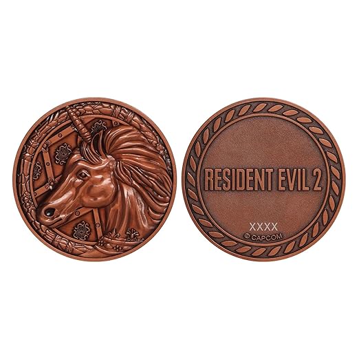 Fanattik Resident Evil 2 Limited Edition Replica Unicorn Medallion