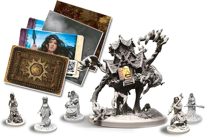 Destinies Witchwood Board Game Expansion - Folklore-Inspired Story-Driven Adventure for Kids &amp Adults Ages 14+ 1-3 Players 90-150 Minute Playtime Made by Lucky Duck Games