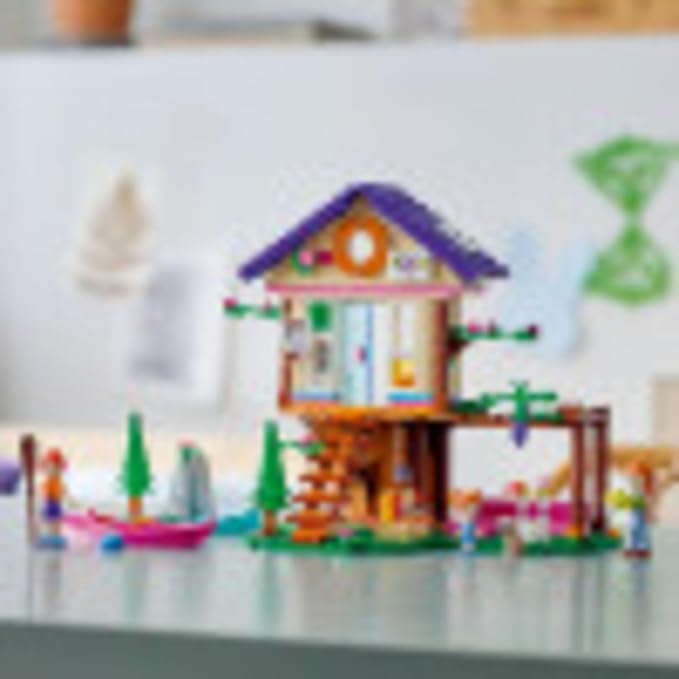 LEGO Friends Forest House 41679 Building Kit Forest Toy with a Tree House Great Gift for Kids Who Love Nature New 2021 (326 Pieces)
