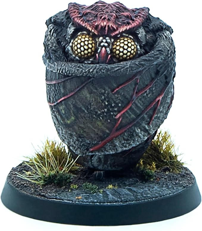 Modiphius Entertainment: Fallout: Miniatures - Cult of The Mothman: Mothman Eclipse - 3 Figures Appalachia Wave Unpainted Resin Tabletop Game