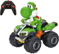Carrera RC Nintendo Mario Kart 2.4 GHz Radio Remote Control Toy Car Vehicle - Yoshi Quad