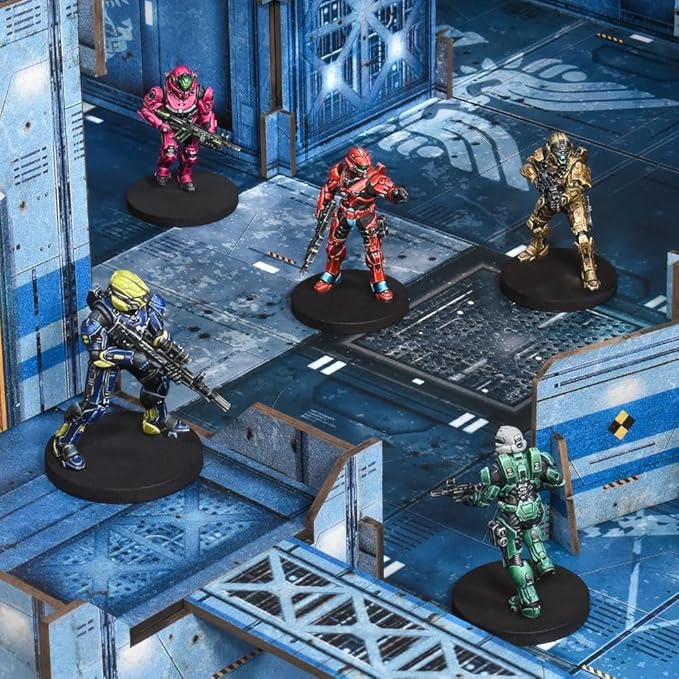 Halo: Flashpoint (Recon Edition) Tabletop Miniatures Game - Lead Spartan Fireteams! Fast-Paced Tactical Skirmish Game for Adults Ages 14+ 2 Players 60 Min Playtime Made by Mantic Games