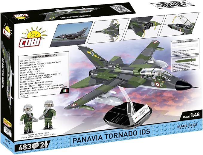 COBI Armed Forces Panavia Tornado IDS (Italia) Building Set 483 Pieces