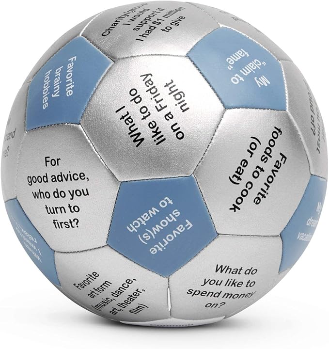 Trainers Warehouse 6 Thumball Collection 32 Prompts for Conversation Team Building Relationship and Training