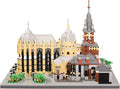 Micro Building Blocks Set Germany Medieval Aachener Dom Model Building Kit 6650 PCS Construction Model for Adult and Teens