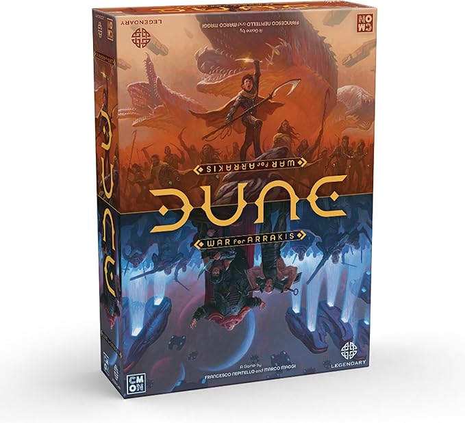 CMON Dune: War for Arrakis Board Game CORE Box - Tabletop Miniatures Strategy Game with Asymmetric Gameplay for Kids and Adults Ages 14+ 1-4 Players 120 Minute Playtime