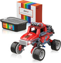 Robot B STEM Kits - Includes Large Storage Organizer 8 in 1 Electric Monster Truck Building Toys for Kids 6-8 8-10 Educational Construction Science Kit for Boys 6-12 Christmas Birthday Gift