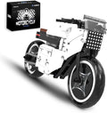 MJDDJA 1:8 Futuristic Motorcycle Building Set for AdultsKickstand for DisplayCollectible Bike Display Model KitsGift for Motorcycle Enthusiasts on Birthday(517PCS)