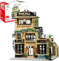 ENJBRICK Flowers City Coffee Shop Building Set for AdutlsArchitecture Building House Kit for Boys and Girls 8-14 Years 1443 pcs