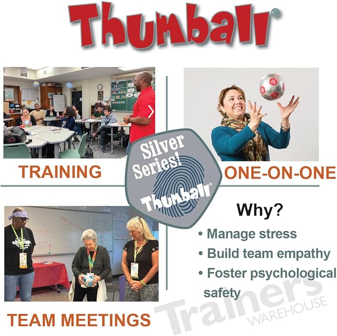 Trainers Warehouse 6 Thumball Collection 32 Prompts for Conversation Team Building Relationship and Training
