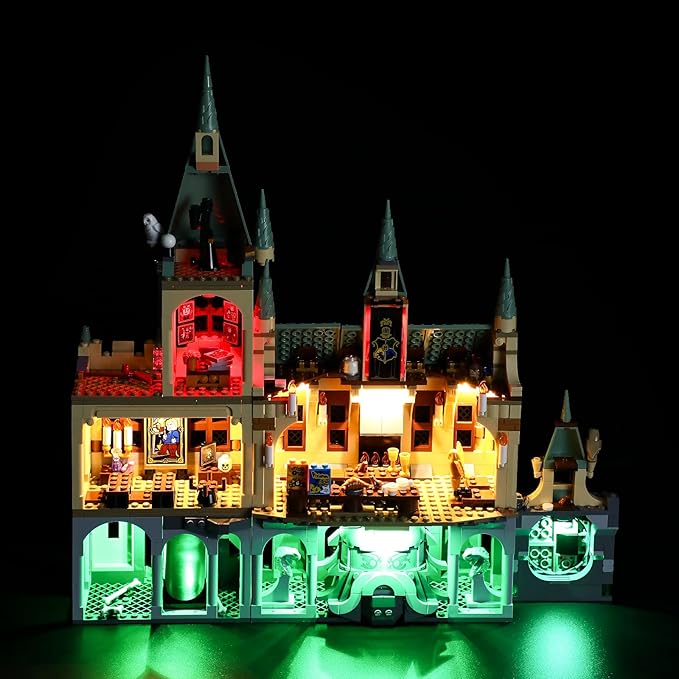 LED Light Kit Compatible with Lego Hogwarts Chamber of Secrets - Lighting Set for 76389 (Model Set Not Included)