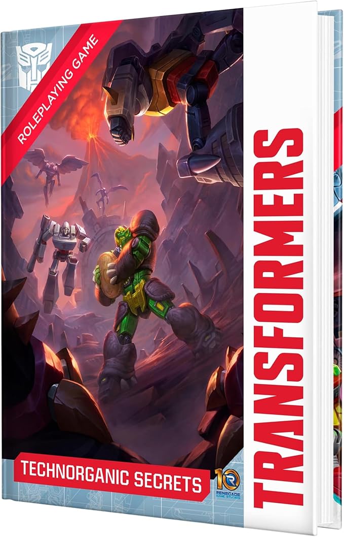 Renegade Game Studios Transformers RPG Beast Wars Technorganic Secrets Sourcebook Expansion