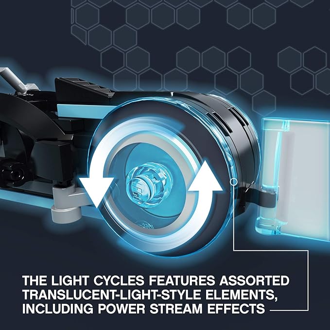 LEGO Ideas TRON: Legacy 21314 Construction Toy inspired by Disney’s TRON: Legacy movie (230 Pieces)