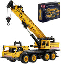 Mould King Heavy Construction Vehicles Mobile Crane Truck Building Toys 17058 Crane Building Set Construction Toys for Adults and Kids 8+(997PCS)