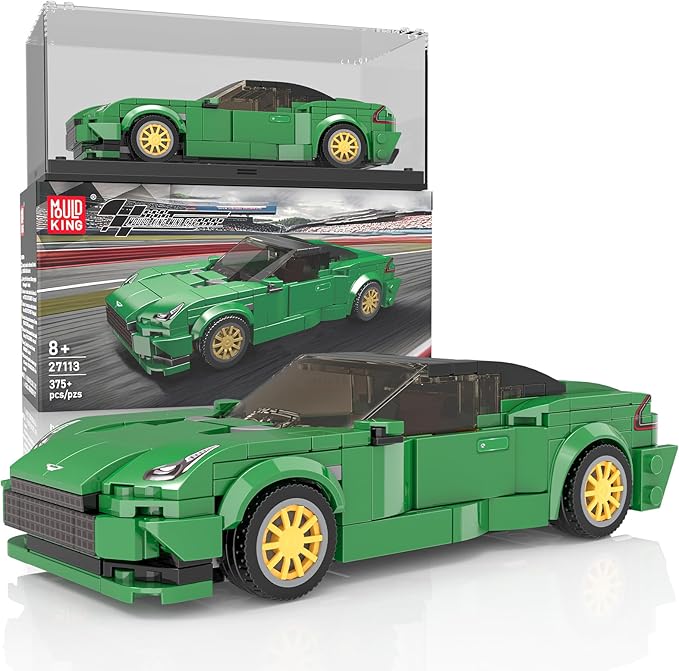Mould King 27113 Martin DB12 Speed Champion Technik Car Building Set Classic Racing Car Model Kits for Display Gift Ideas for Birthdays and Fans (375+PCS)