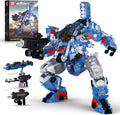 Mould King Mech Building Blocks Set for Adults Science Fiction Robot Model Building Kit with Multiple Weapons Battle Military Style Warrior Collectible for Man (1792 Pieces)