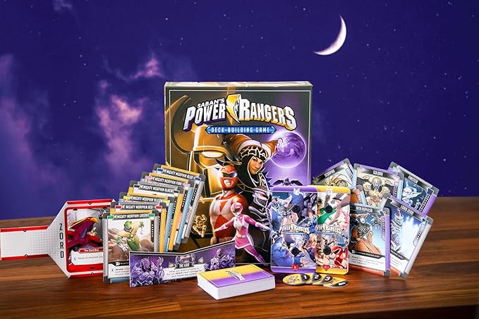 Renegade Game Studios Power Rangers Deck-Building Game 2-4 Players Ages 13+ Core Set