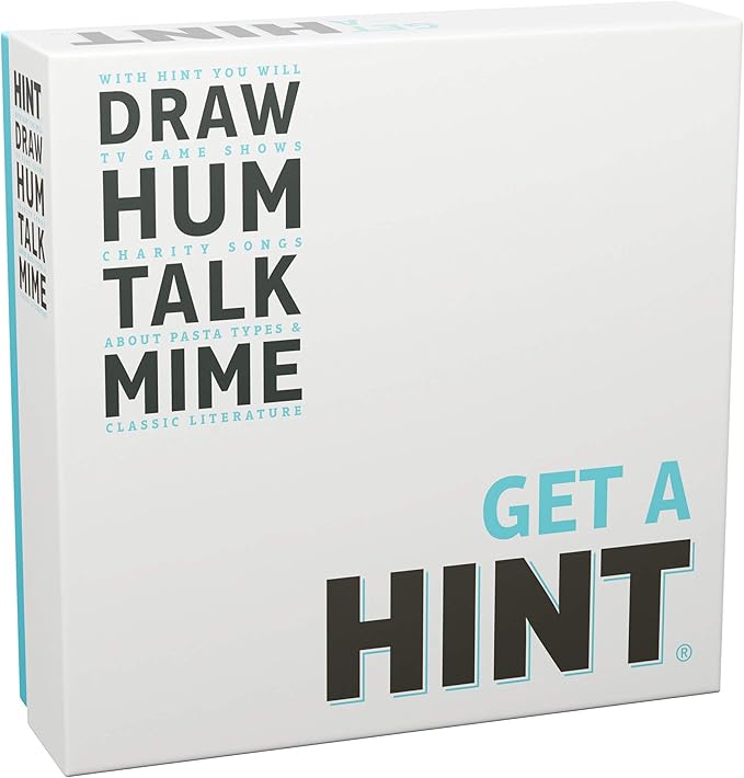 Bezzerwizzer HINT Party Game (US Edition) - A Fun and Creative Hinting Game for Hours of Laughter and Entertainment! Great for Family Game Night Ages 14+ 4+ Players 45 Minute Playtime Made