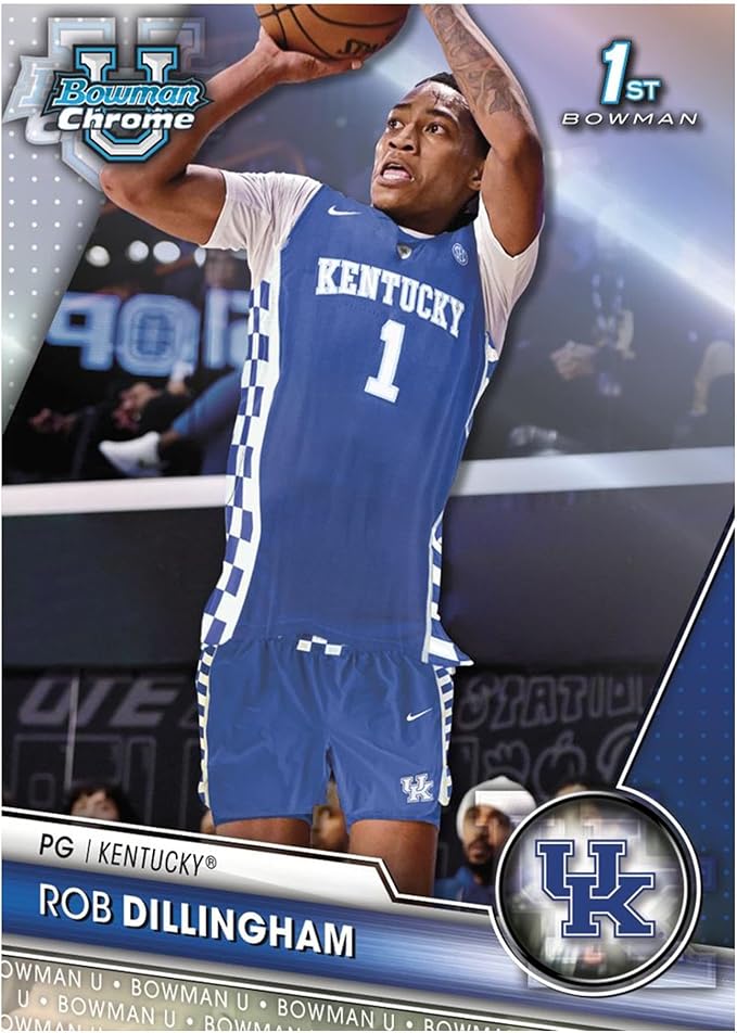 Bowman Chrome 2023/24 University Basketball Value Box - 7 Packs Per Box