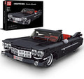 Mould King Sports Car Building Block Kits MOC Classic Car Model Kit Supercar Racing Model Building Sets Authentically Detailed Build and Display Model for Home or Office Décor (1245+ Pieces)