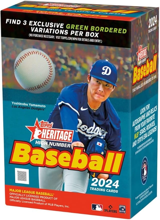 2024 Topps Heritage High Number Box Top Heritage High Number Baseball Value Box