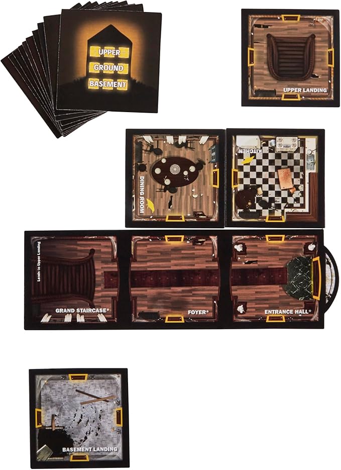 Hasbro Gaming Avalon Hill Betrayal at The House on The Hill Second Edition Cooperative Board Game Ages 12 and Up 3-6 Players 50 Chilling Scenarios